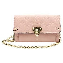 Louis Vuitton Monogram Empreinte Chain Wallet Crossbody Bag