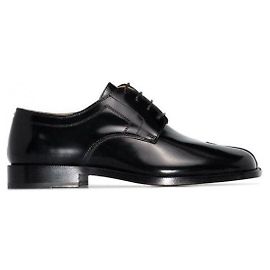 Maison Martin Margiela Scarpe con lacci Tabi Maison Margiela in pelle nera