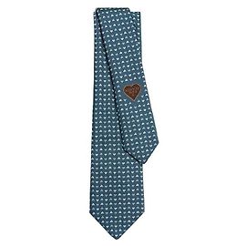 Hermès Cravatta Love-Love Tie cm in seta da uomo Blu