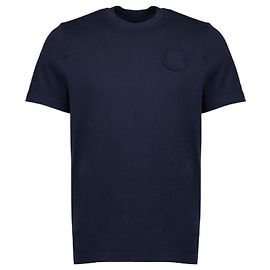 Moncler Kurzarm-T-Shirt mit gesticktem Logo