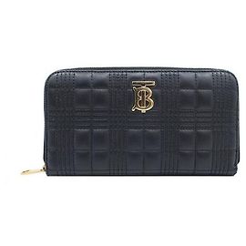 Burberry Cartera con cremallera TB Rola Black