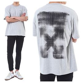 Off White Gradient Arrow T-Shirt mit kurzen Ärmeln