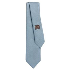 Hermès Cravatta in seta da uomo Une Terre Silk
