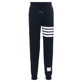 Thom Browne Bar Jersey Pants Navy