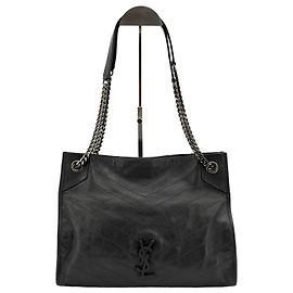 Autre Marque Borsa Shopping Niki in pelle vintage, borsa a tracolla