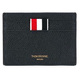 Thom Browne Kartenetui aus Pebble-Leder