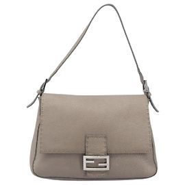 Borsa Fendi Selleria Baguette in pelle