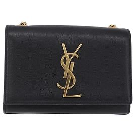 Autre Marque Saint Laurent Classic Monogram Leather