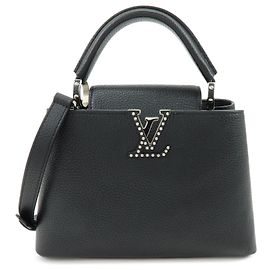 Louis Vuitton Capucines Fleur De Lys Taurillon Leather BB