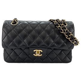 Chanel Classic Timeless Double Flap Quilted Lambskin 23