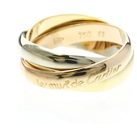 Cartier Trinity Oro Tricolore 18K Medium