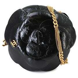 Chanel Camellia Evening Schultertasche mit Kette