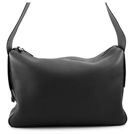Borsa a tracolla in pelle nera Salvatore Ferragamo