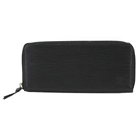 Louis Vuitton Epi Portefeuille Clemence Round Long Wallet
