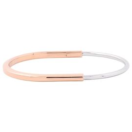 Autre Marque Bracciale con charm Tiffany & Co. in oro rosa e bianco 18K