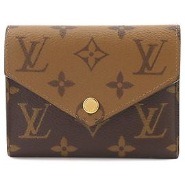 Louis Vuitton Monogram Reverse Portefeuille Victorine Tri-fold Wallet