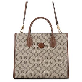 Borsa a mano Gucci GG Supreme in pelle