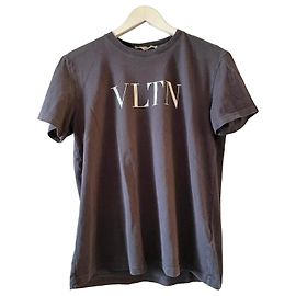 Valentino vltn tee shirt preto logo multicolorido S ano 2021