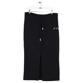 Off White Rock aus Baumwolle Schwarz
