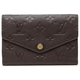 Purple Louis Vuitton Monogram Empreinte Curieuse Wallet Small Wallets