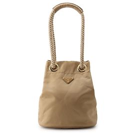 Bolso Bucket Prada Re-Nylon Mariner - Bolso de Mano Pequeño de Nylon