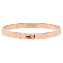 Hermès Bracciale Hermes Kelly PM in oro rosa 18K