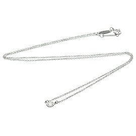 Tiffany & Co. Elsa Peretti Colgante Diamonds By The Yard Platino con Diamante 0.20-0.29CT