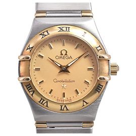 Omega Constellation Quartz Stainless Steel and Yellow Gold 22