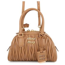 Miu Miu Arcadi Handtasche aus Nappaleder