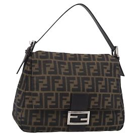 Sac Fendi Mamma Baguette Zucca Jacquard Velvet Medium