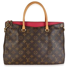 Louis Vuitton Pink Monogram Canvas Pallas MM