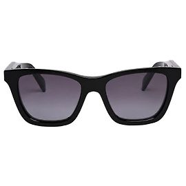Prada Occhiali da sole cat-eye in acetato nero