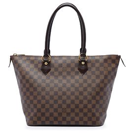 Louis Vuitton Brown Damier Ebene Saleya MM