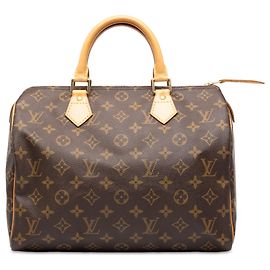 Louis Vuitton Brown Monogram Speedy 30