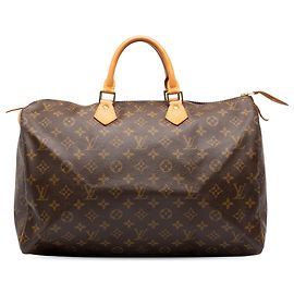 Louis Vuitton Brown Monogram Speedy 35