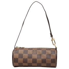 Louis Vuitton Brown Damier Ebene Papillon Pochette