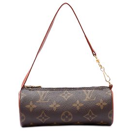 Louis Vuitton Brown Monogram Papillon Pochette