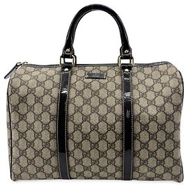 Gucci Joy Boston GG Coated Canvas Medium