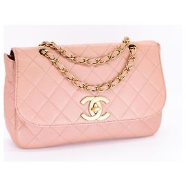 Chanel Vintage XL Jumbo Single Flap Caviar