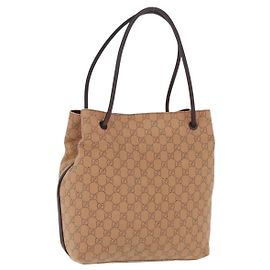 Tote Verticale Gucci in Canvas GG