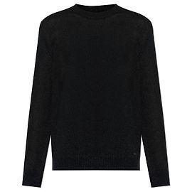 Pull en mohair et laine noir Dsquared2