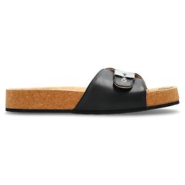 Sandali Balenciaga x Scholl in pelle nera