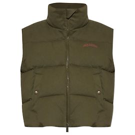 Dsquared2 Steppweste aus Baumwolle grün