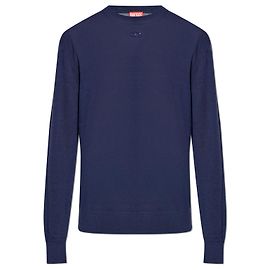 Diesel K-GARTH Pullover aus Wolle marineblau