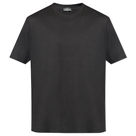 Paul & Shark T-Shirt mit Rundhalsausschnitt Schwarz Baumwolle