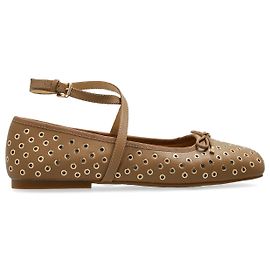 Michael Kors Collette Ballerinas aus Leder Beige