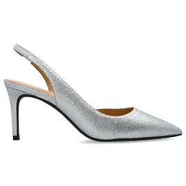 Scarpe con tacco Michael Kors Alina Argento Pelle