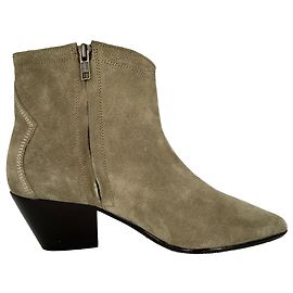 Isabel Marant Dacken Western Stiefeletten aus beigem Wildleder