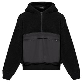 Dsquared2 Fleece-Hoodie Schwarz
