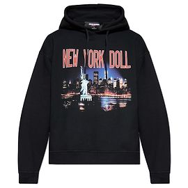 Dsquared2 X Vaquera Sweatshirt Schwarz Baumwolle